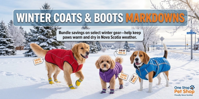Winter coats & boots markdowns